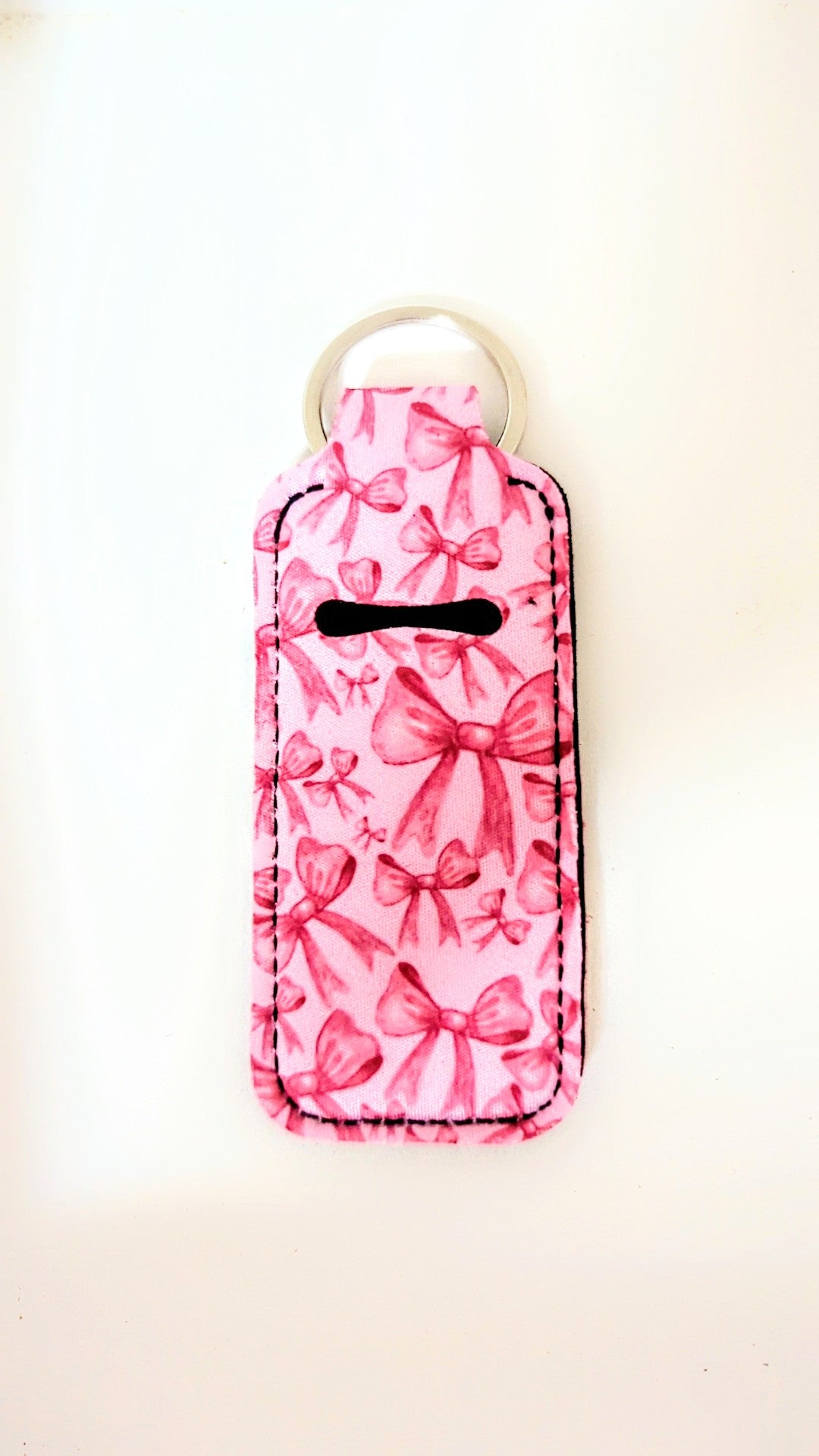 Lip balm holder - strawberry field