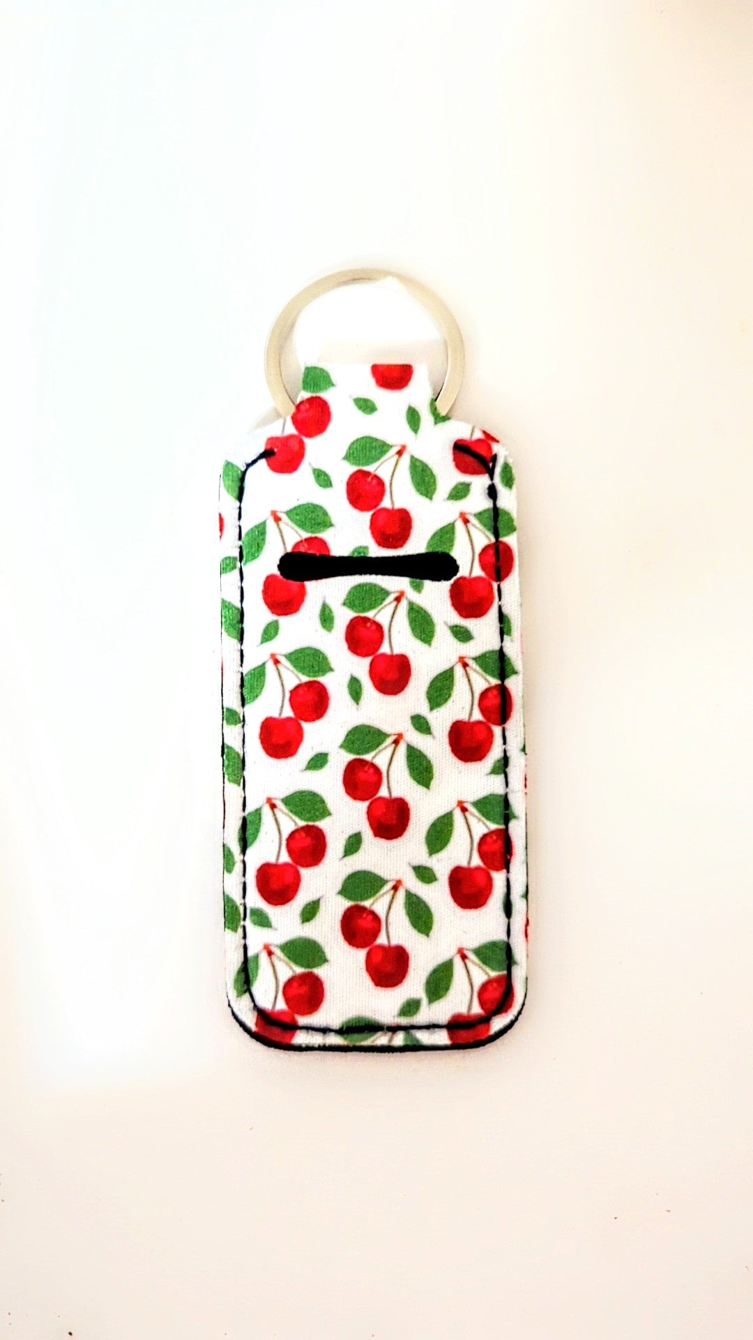 Lip balm holder - strawberry field