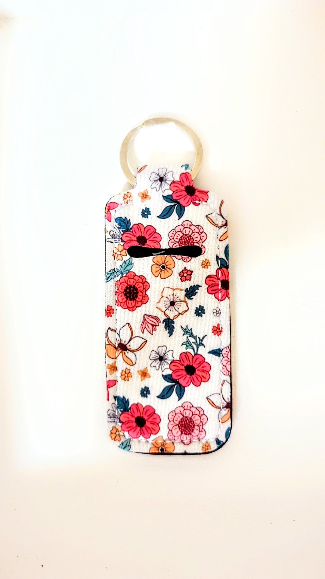 Lip balm holder - strawberry field