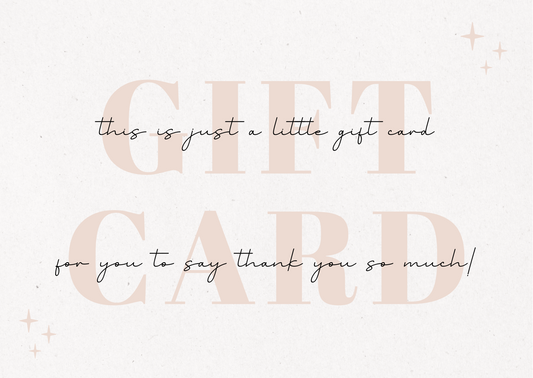 Daisie Lane Gift Card