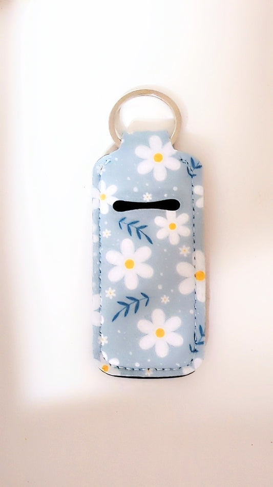 Lip balm holder - Blue Daisy 1